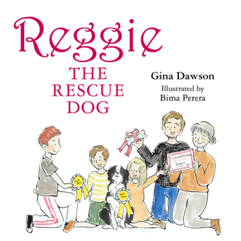 Hardcover Reggie the Rescue Dog Book