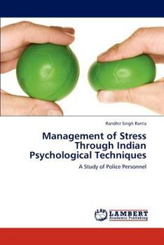 Paperback Management of Stress Through Indian Psychological Techniques Book
