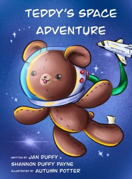 Hardcover Teddy's Space Adventure Book