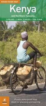 Map Rough Guide Map Kenya & North Tanzania (Rough Guide Maps) Book