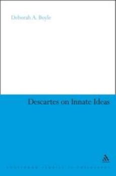 Paperback Descartes on Innate Ideas Book
