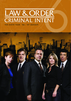 DVD Law & Order: Criminal Intent - Season 6 Book