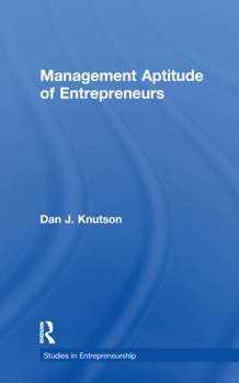 Paperback Management Aptitude of Entrepreneurs Book