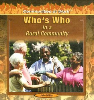 Library Binding Who's Who in a Rural Community Book