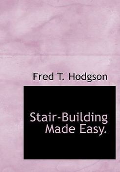 Hardcover Stair-Building Made Easy. Book