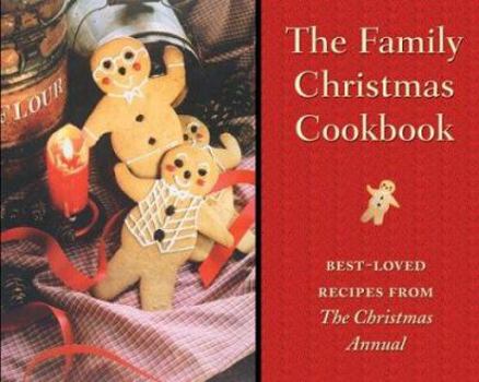 Hardcover Family Christmas Cookbook Book
