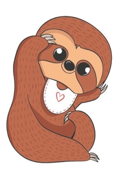 Cute Sloth Journal #20: Lined Journal | Size 6x9 | 120 Pages | Notebook Lines