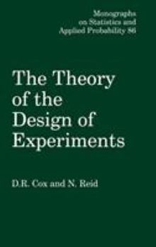 Hardcover The Theory of the Design of Experiments Book