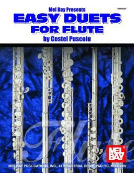 Paperback Easy Duets for Flute Book