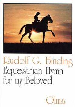 Hardcover Equestrian Hymn for My Beloved Book