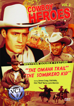 DVD Cowboy Heroes Western Double Feature Volume 2 Book
