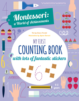 Paperback My First Counting Book: Montessori Activity Book