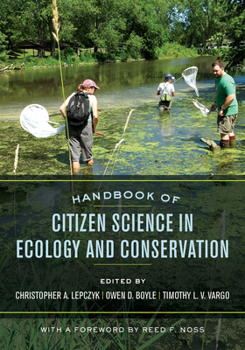 Paperback Handbook of Citizen Science in Ecology and Conservation Book