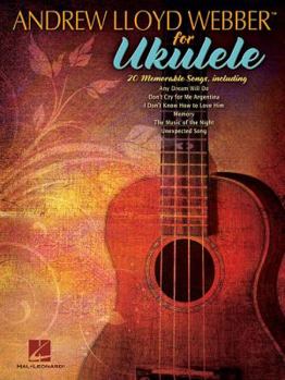 Paperback Andrew Lloyd Webber for Ukulele Book