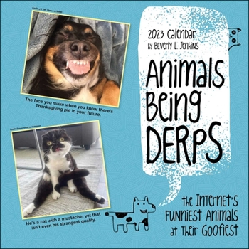 Calendar Animals Being Derps 2023 Wall Calendar: The Internet's Funniest Animals at Their Goofiest Book