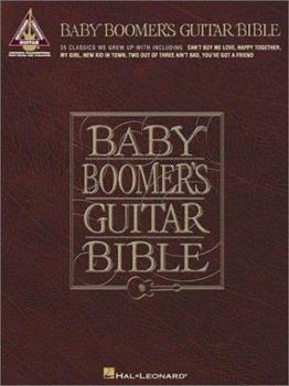 Paperback Baby Boomer's Guitar Bible Book