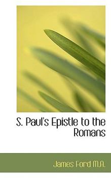 Hardcover S. Paul's Epistle to the Romans Book