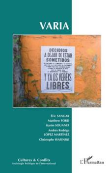 Varia (Cultures Et Conflits) (French Edition)