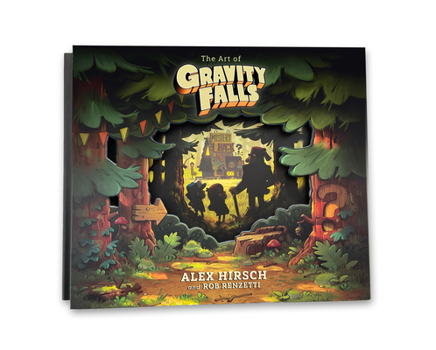 Hardcover The Art of Gravity Falls Book