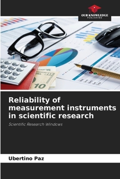 Paperback Reliability of measurement instruments in scientific research Book