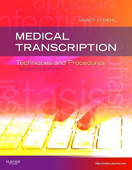 Paperback Medical Transcription: Techniques and Procedures Book