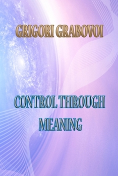 Paperback Control Through Meaning Book