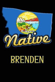 Paperback Montana Native Brenden: College Ruled Composition Book