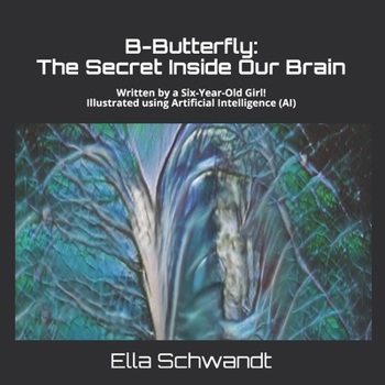 Paperback B-Butterfly: The Secret Inside Our Brain: Written by a Six-Year-Old Girl! Illustrated using Artificial Intelligence (AI) Book