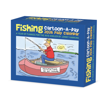 2026 Fishing Cartoon-A-Day by Jonny Hawkins Box