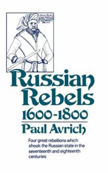 Paperback Russian Rebels, 1600-1800 Book