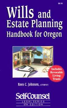Paperback Wills and Estate Planning for Oregon (Self-Counsel Legal) Book