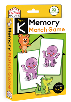 Cards Memory Match Game (Flashcards): Flash Cards for Preschool and Pre-K, Ages 3-5, Memory Building, Listening and Concentration Skills, Letter Recognition Book