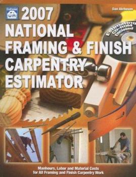 Paperback National Framing & Finish Carpentry Estimator [With CDROM] Book