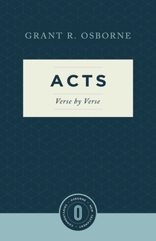 Paperback Acts Verse by Verse Book