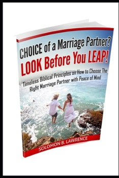 Paperback Choice of a Marriage Partner?: Look before you Leap. Book