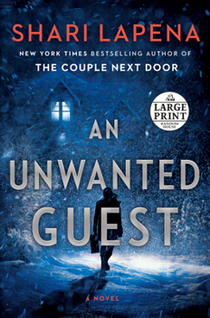 Paperback An Unwanted Guest [Large Print] Book