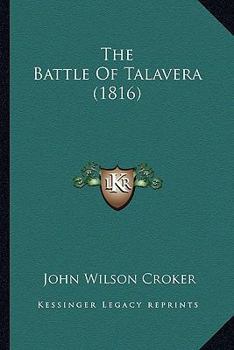 Paperback The Battle Of Talavera (1816) Book