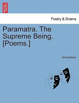 Paperback Paramatra. the Supreme Being. [Poems.] Book