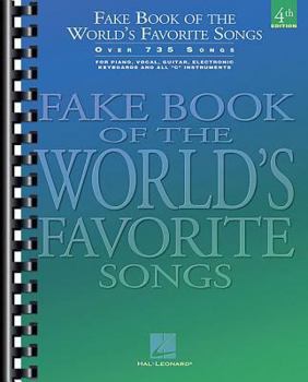 Paperback Fake Book of the World's Favorite Songs: C Edition Book