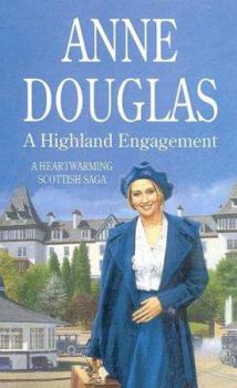 Hardcover A Highland Engagement [Large Print] Book