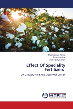 Paperback Effect Of Speciality Fertilizers Book