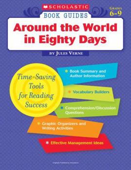 Paperback Scholastic Book Guides: Around the World in 80 Days Book