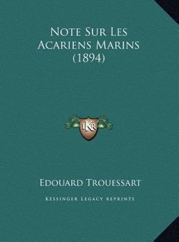 Note Sur Les Acariens Marins