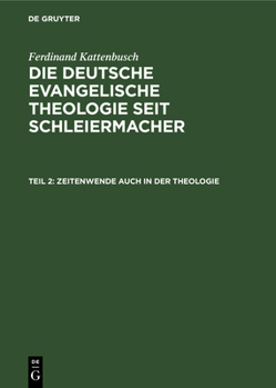 Hardcover Zeitenwende Auch in Der Theologie [German] Book