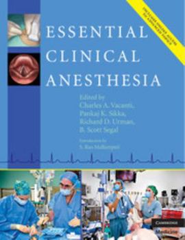 Paperback Essential Clinical Anesthesia Book