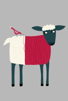 Notes: A Blank Lined Journal with Sheep Cover Art