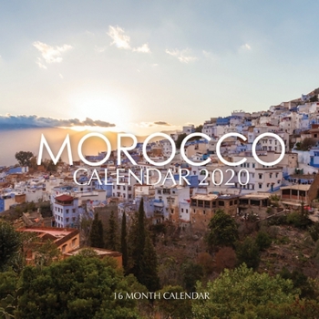 Paperback Morocco Calendar 2020: 16 Month Calendar Book