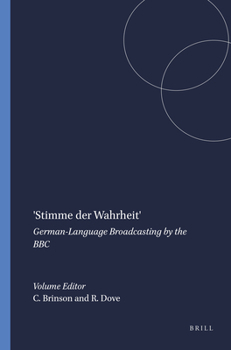 Paperback 'Stimme Der Wahrheit': German-Language Broadcasting by the BBC Book