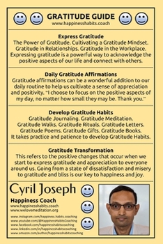 Paperback Gratitude Guide Book