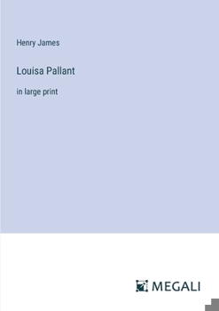 Paperback Louisa Pallant: in large print Book
